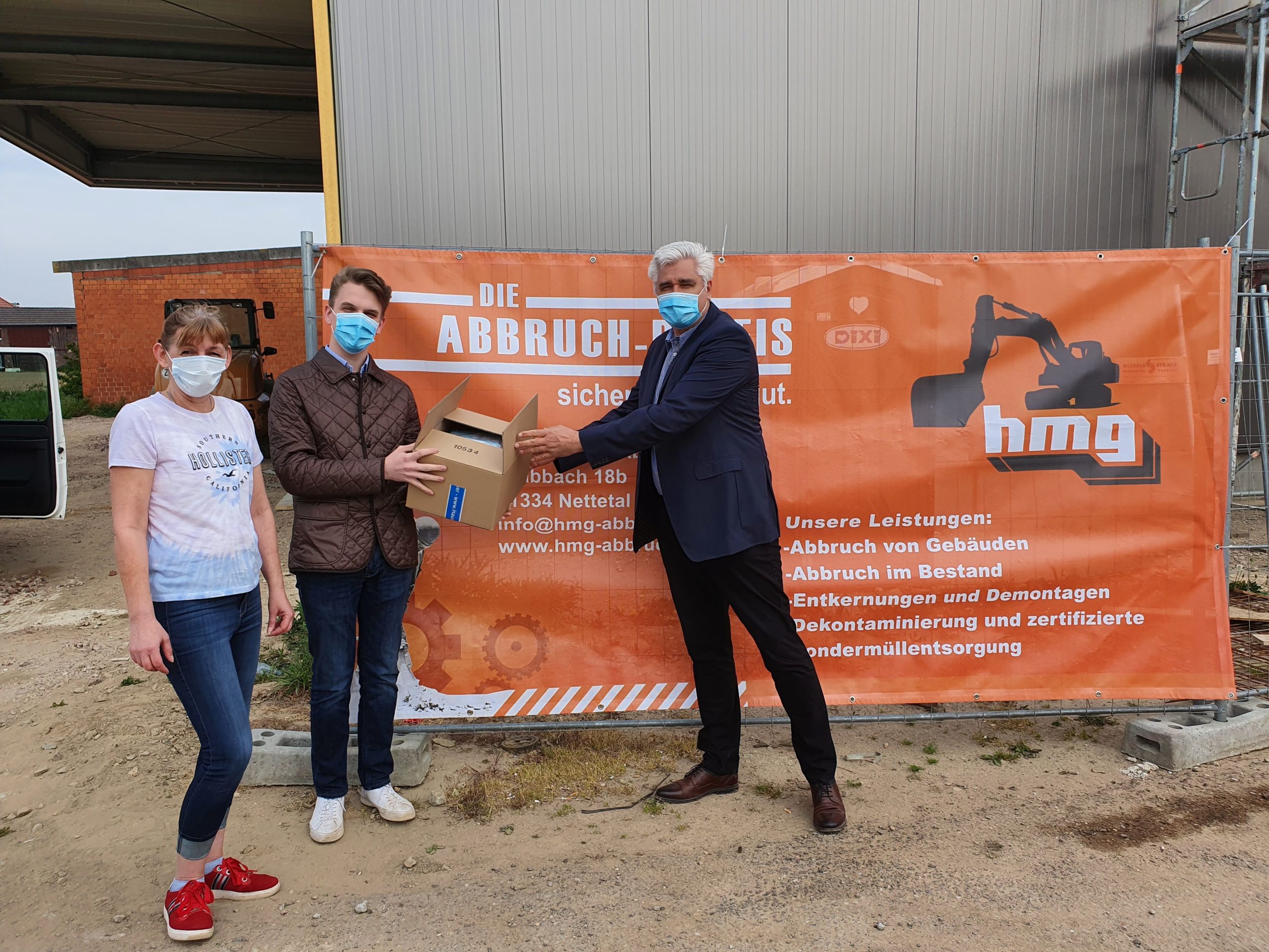 Auf dem Foto von links nach rechts: (Susanne Ropohl, Henry Ropohl, Thomas Küpper)