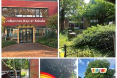 Collagen des 10mk mit Eindrücken unserer Schule