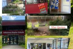 Collagen des 10mk mit Eindrücken unserer Schule