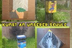 Collagen des 10mk mit Eindrücken unserer Schule